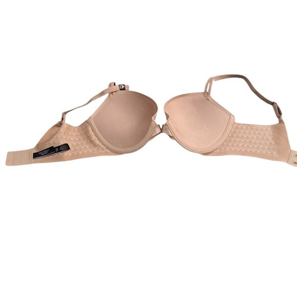 Victoria's Secret BeigePush Up Wide Band Bra Size 34D New - Picture 6 of 14